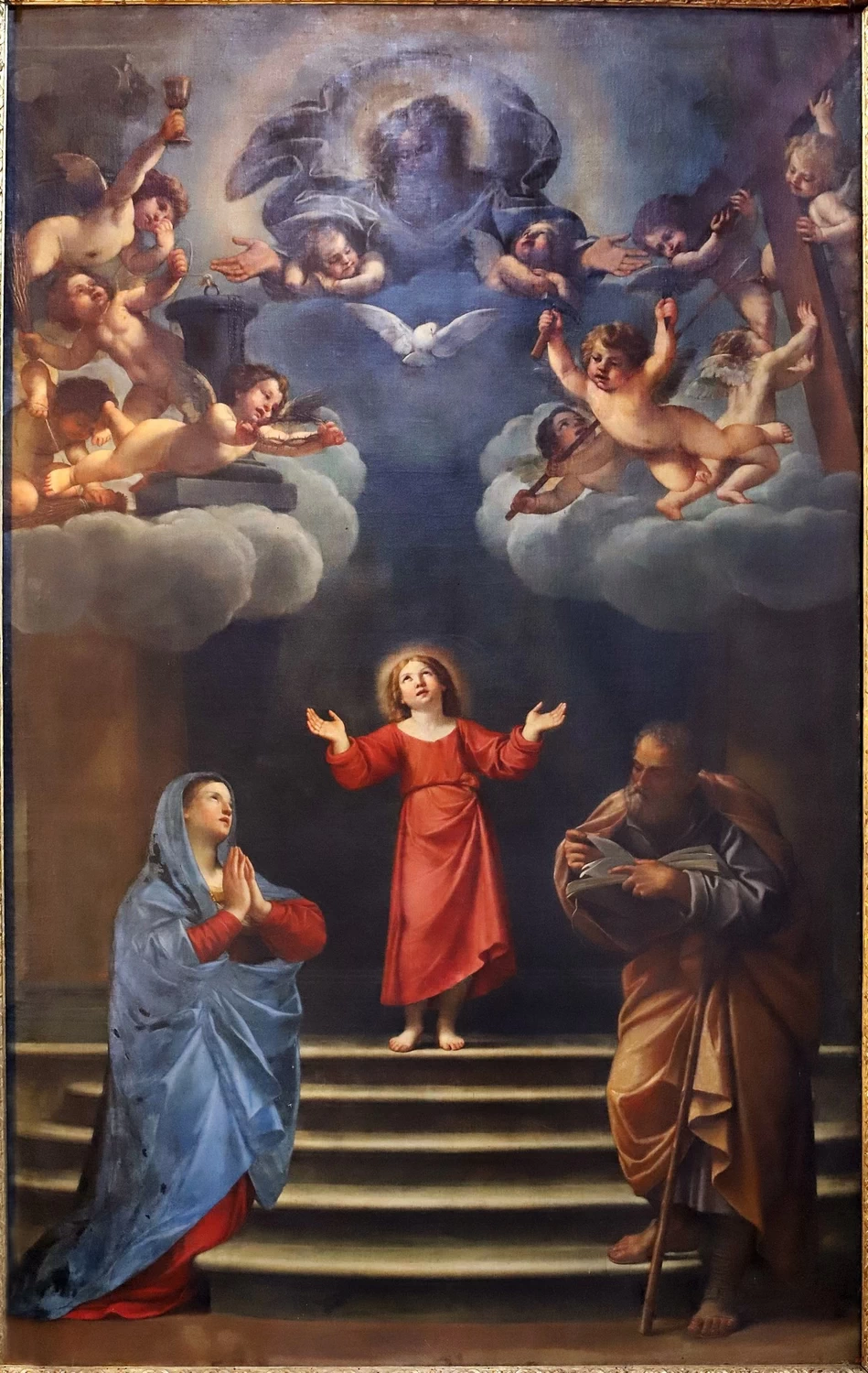 Trinità terrena e Trinità celeste - Santa Maria di Galliera, Bologna